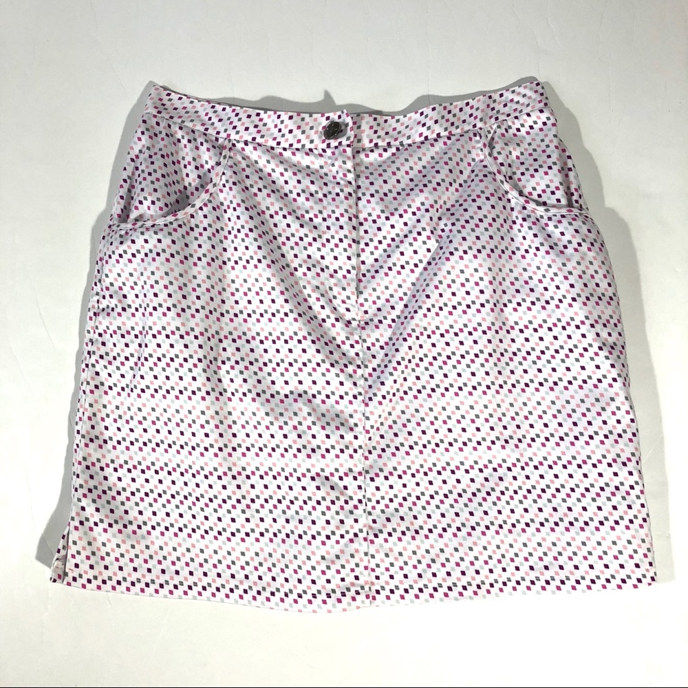 Birdy & Grace Stretch Multicolor Print Skort